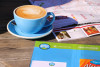 coffee and map