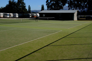 clyde tennise court