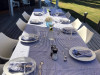 outside table