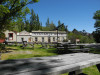 valcan hotel from garden