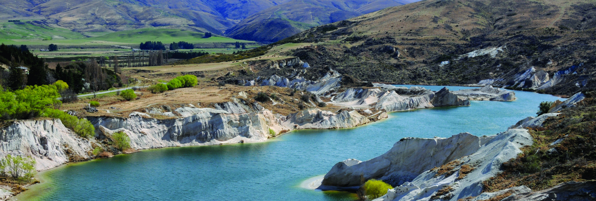 The Blue Lake at St Bathans