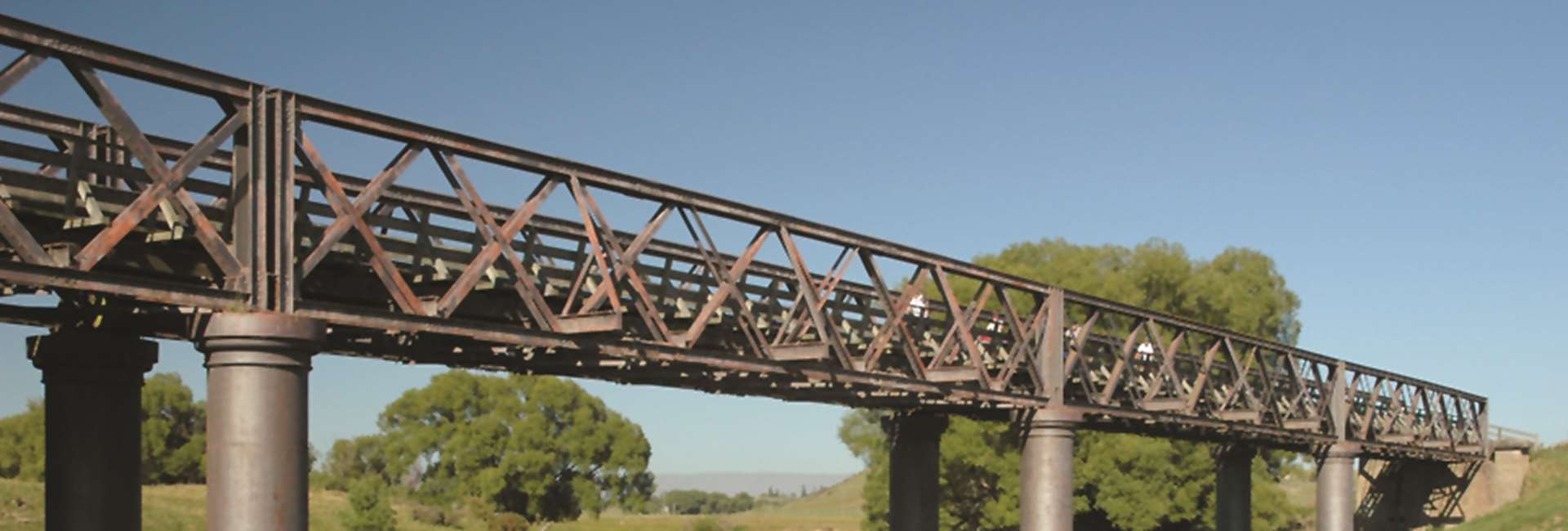 Waipiata  Rail Bridge in the spring
